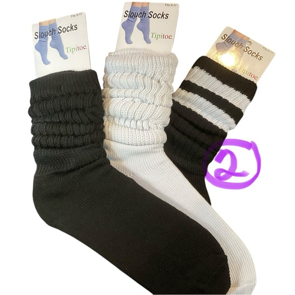 NEW COLOR PACKS! 🍂3 Pair Thick/Chunky Slouch Socks Ladies - Picture 10 of 14